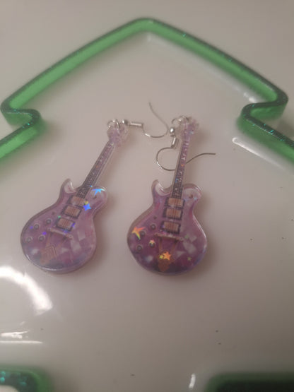 Boucles d'oreilles guitare 🎸