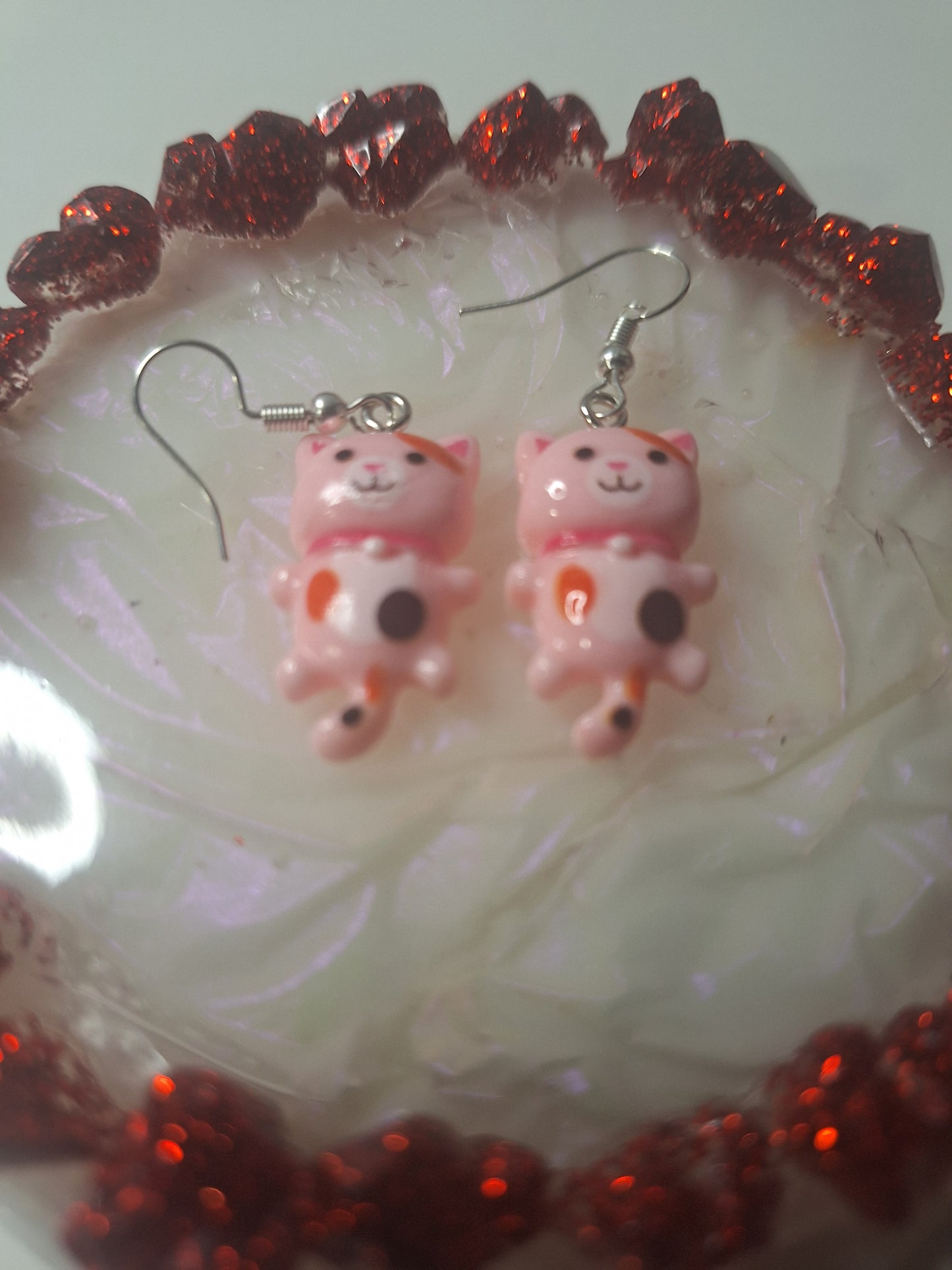 Boucles d'oreilles chat 🐱