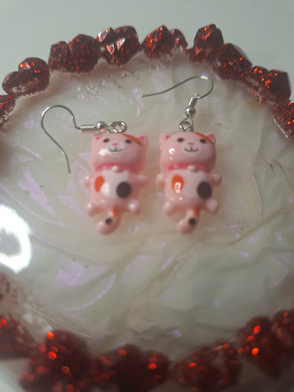 Boucles d'oreilles chat 🐱