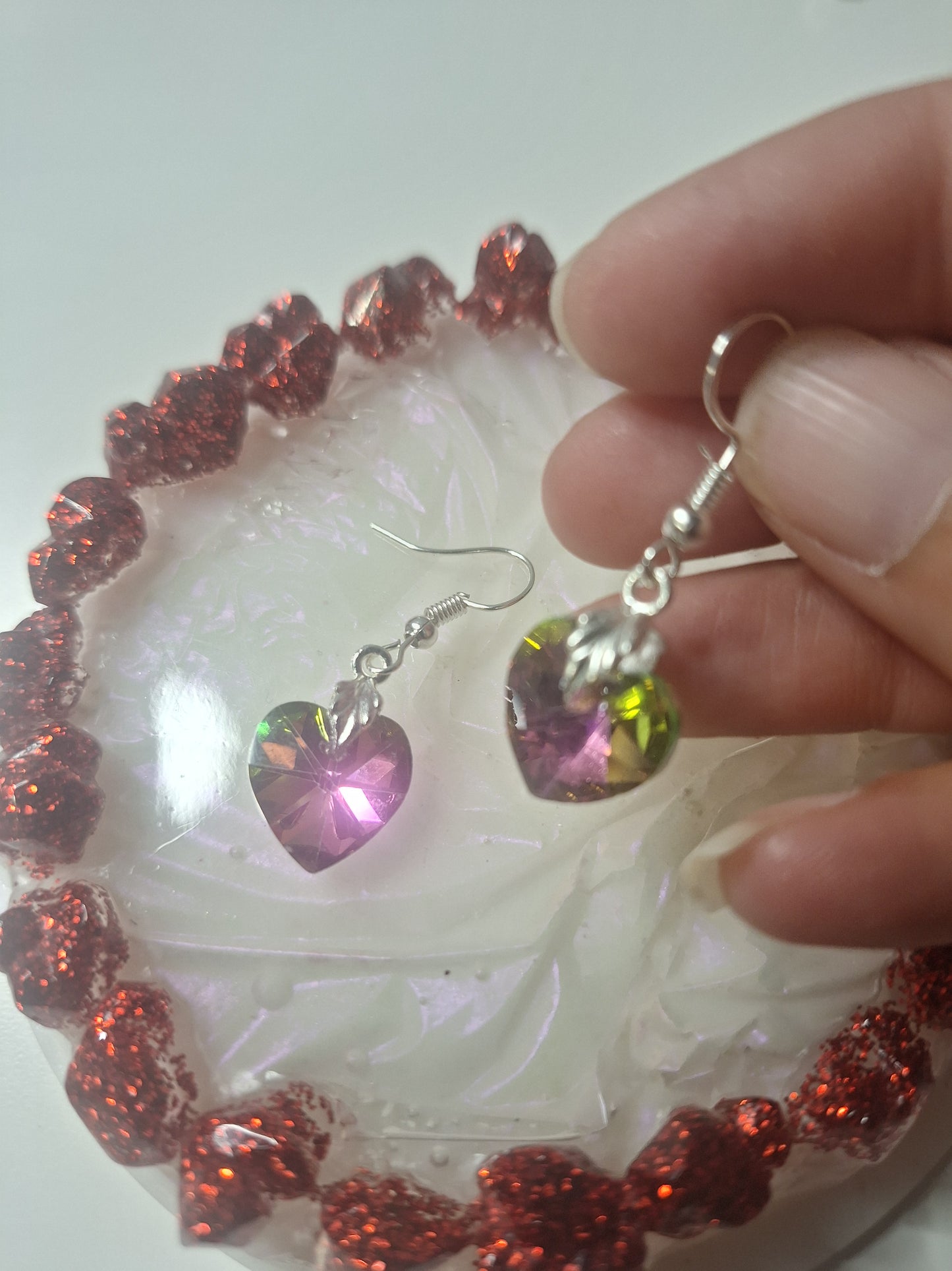Boucles d'oreilles coeur