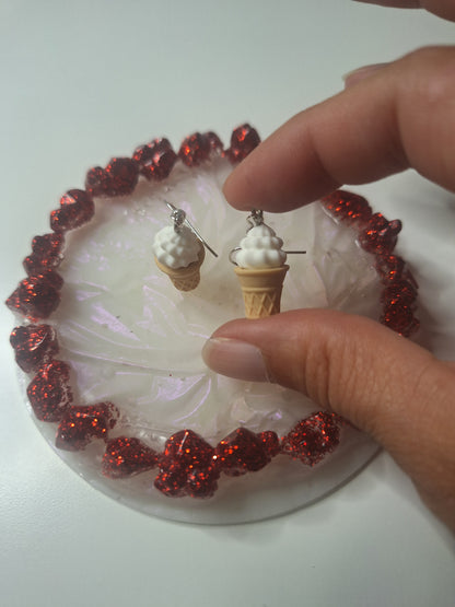 Boucles d'oreilles glace