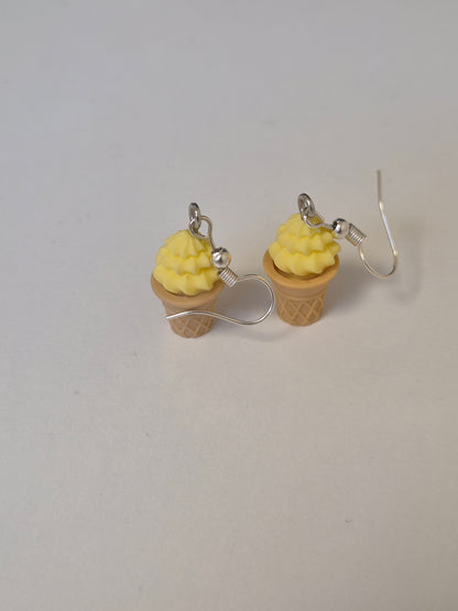 Boucles d'oreilles glace