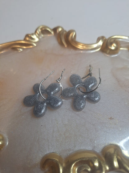 Boucles d oreilles 5 pétales