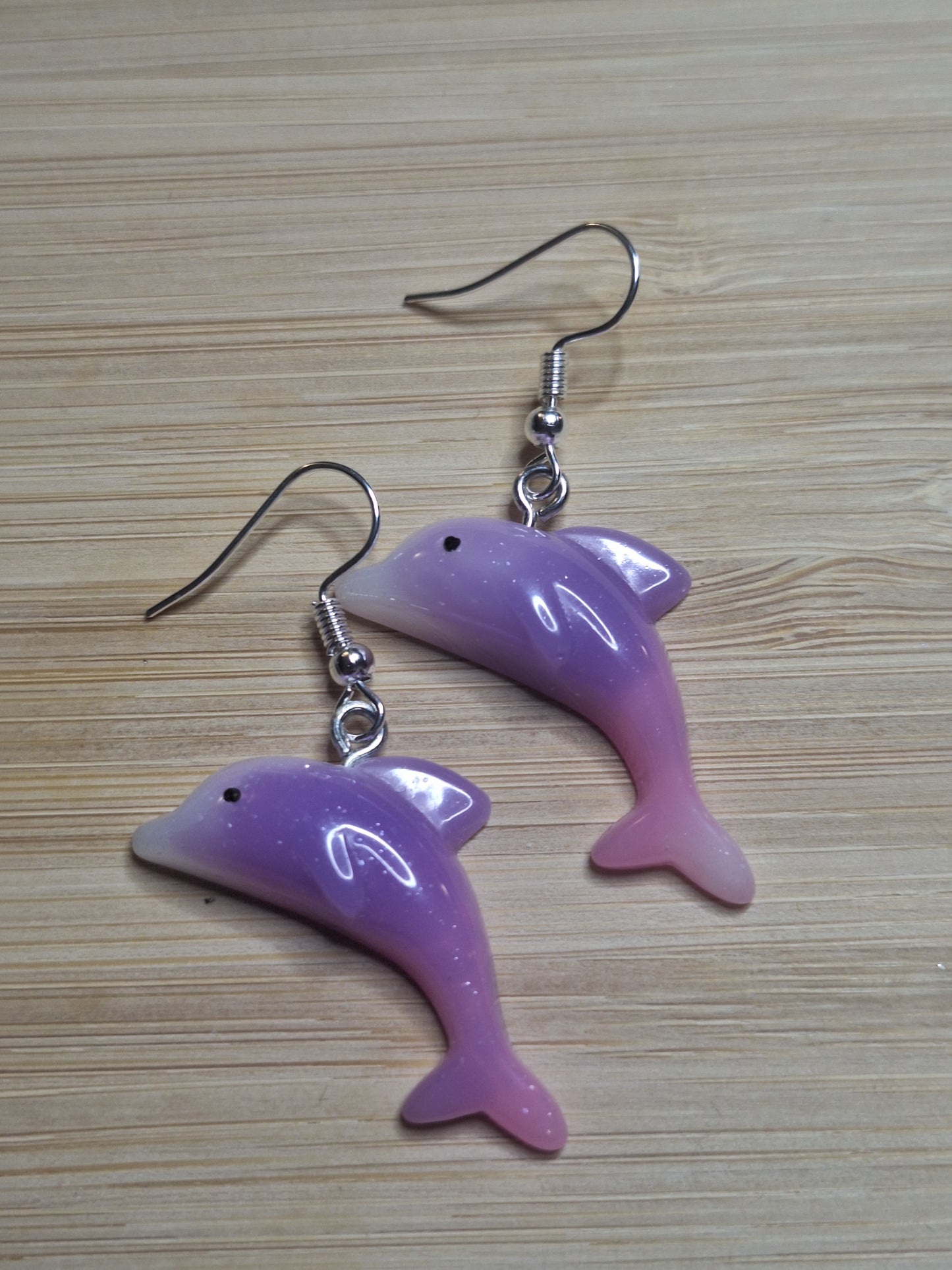 Boucles d'oreilles dauphin