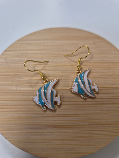 Boucles d'oreilles poissons