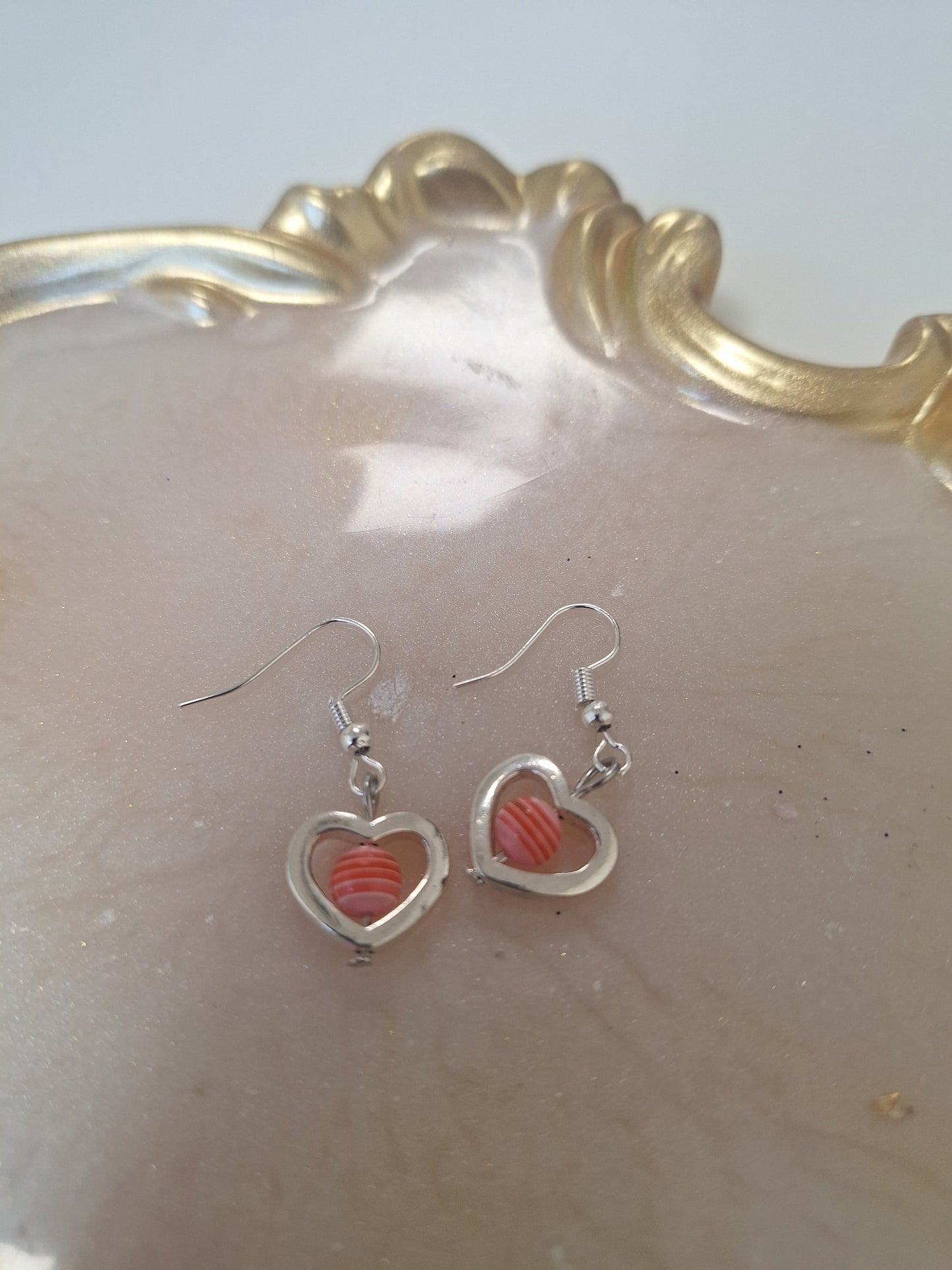 Boucles d'oreilles coeur