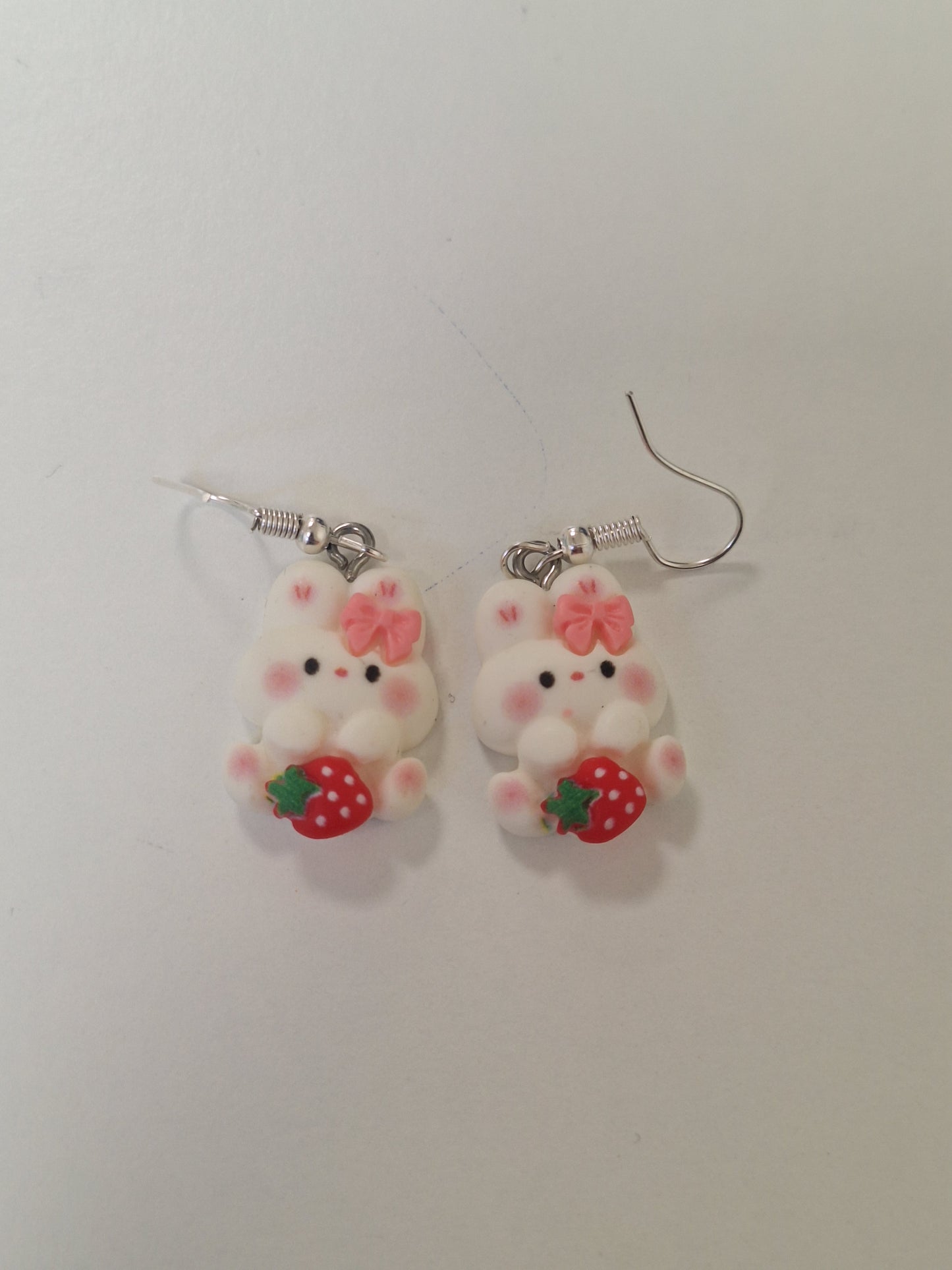 Boucles d'oreilles lapin