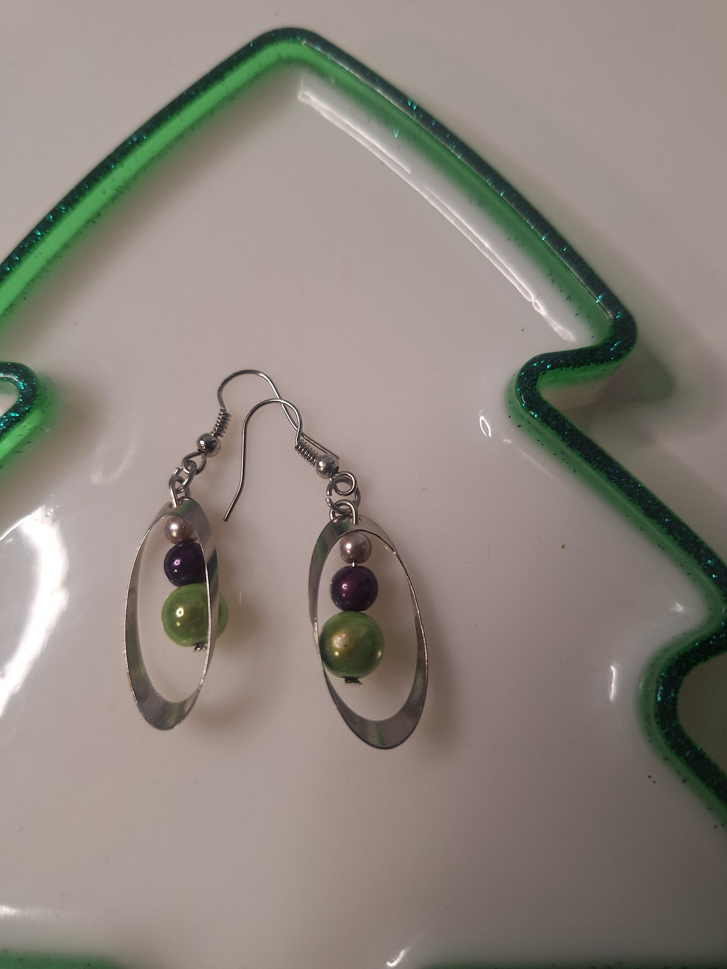 Boucles d'oreilles perles
