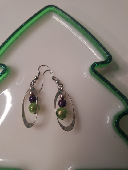 Boucles d'oreilles perles