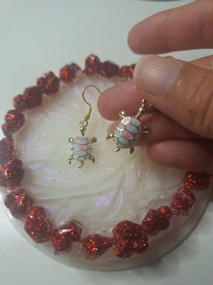 Boucles d'oreilles tortue 🐢