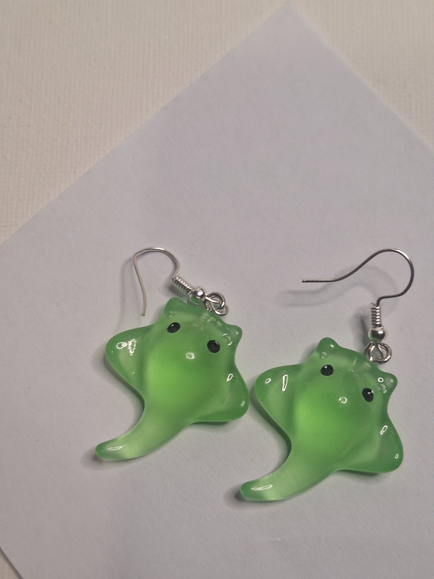 Boucles d'oreilles raie