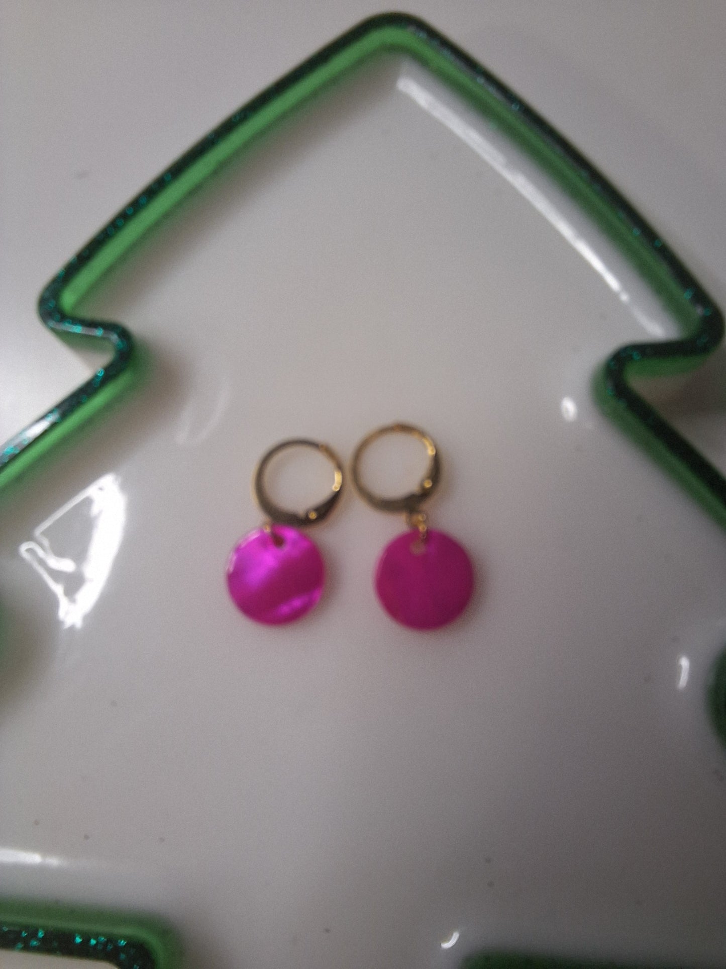 Boucles d'oreilles pastille