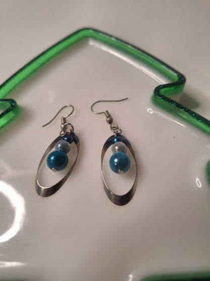 Boucles d'oreilles perles