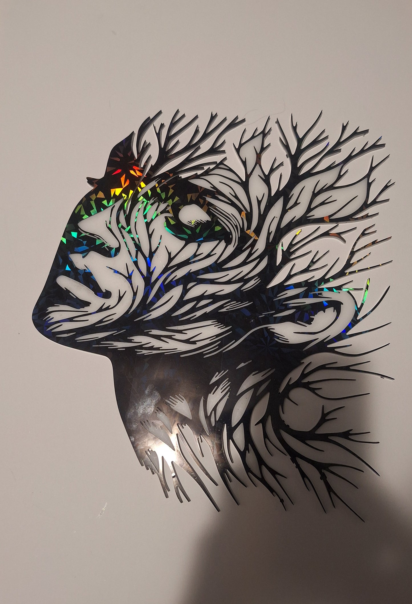 Deco murale visage