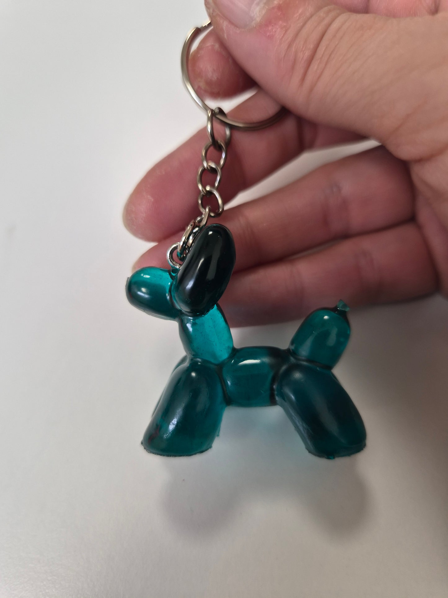 Porte cle chien ballon