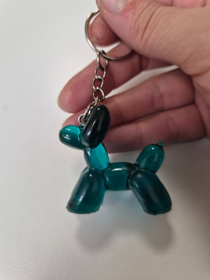 Porte cle chien ballon