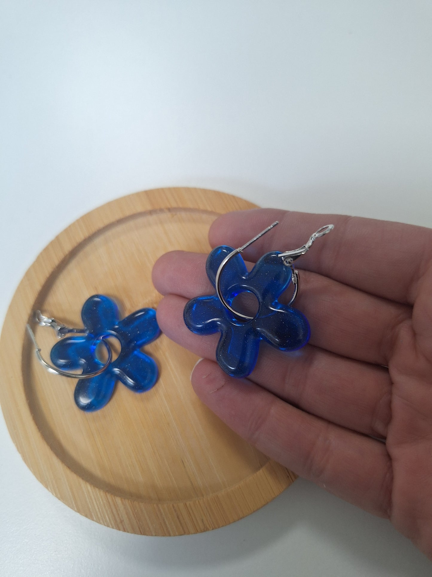 Boucles d oreilles 5 pétales