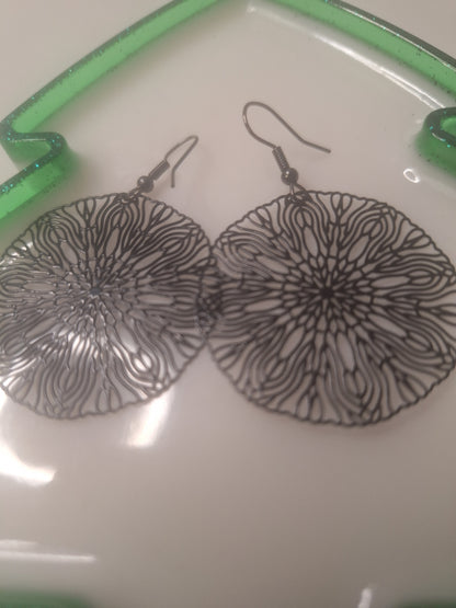 Boucles d'oreilles ronde
