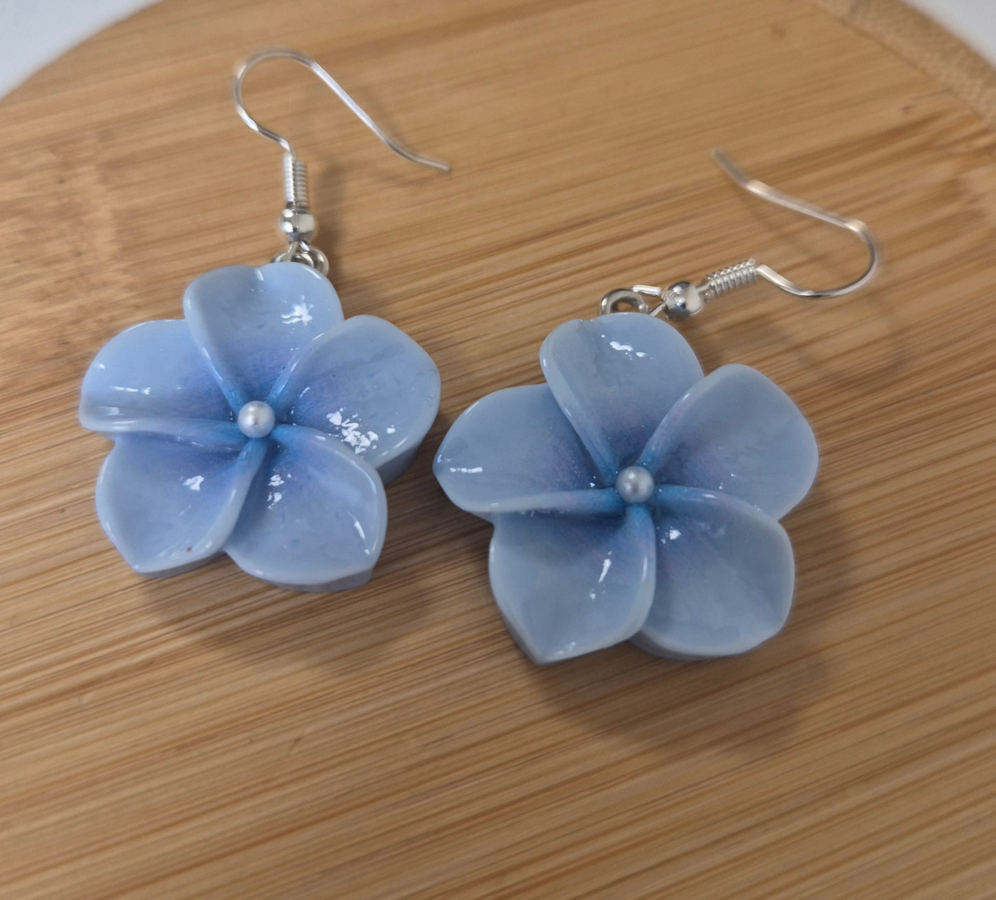 Boucles d'oreilles fleur de tiare