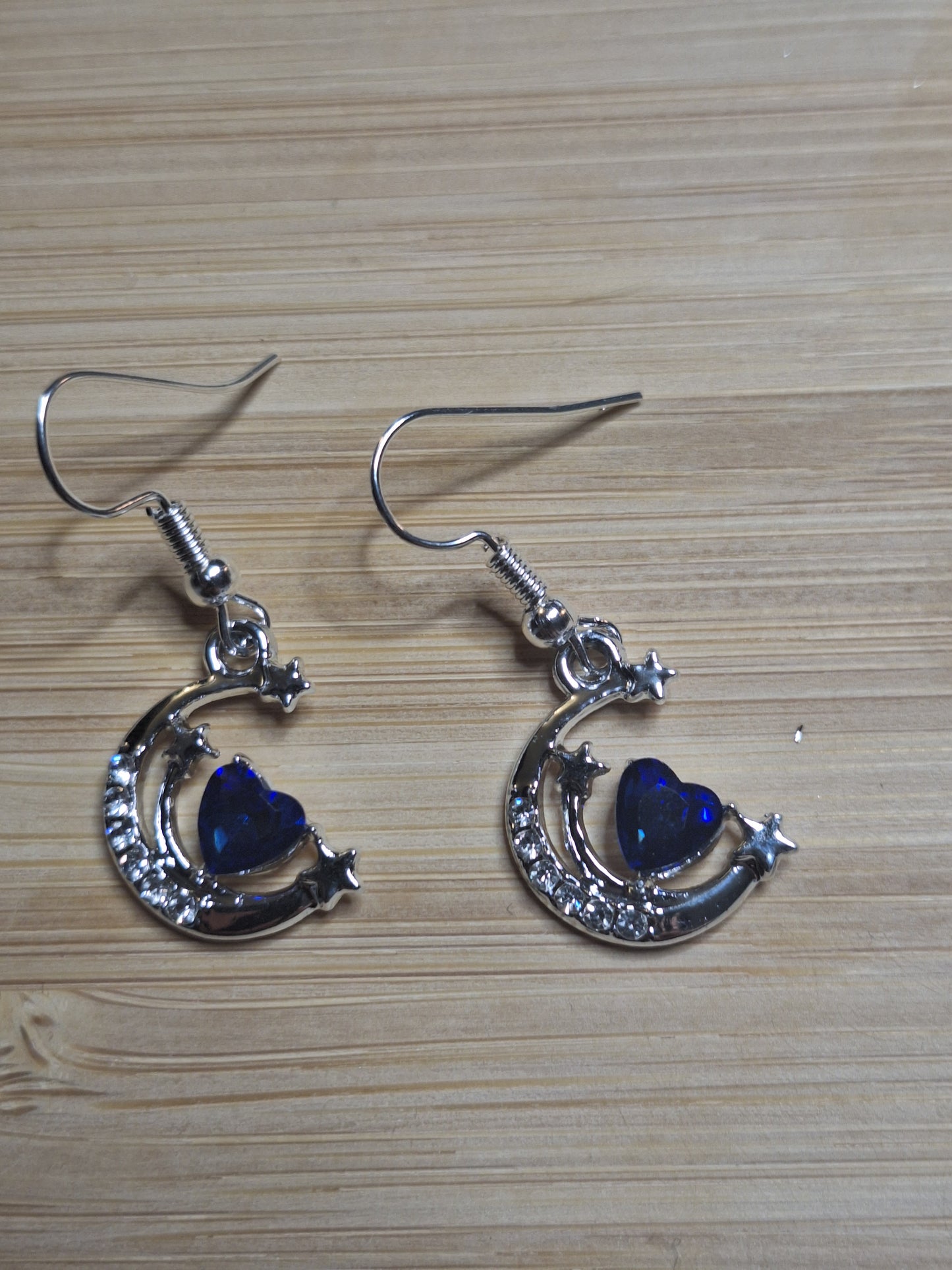 Boucles d'oreilles lune