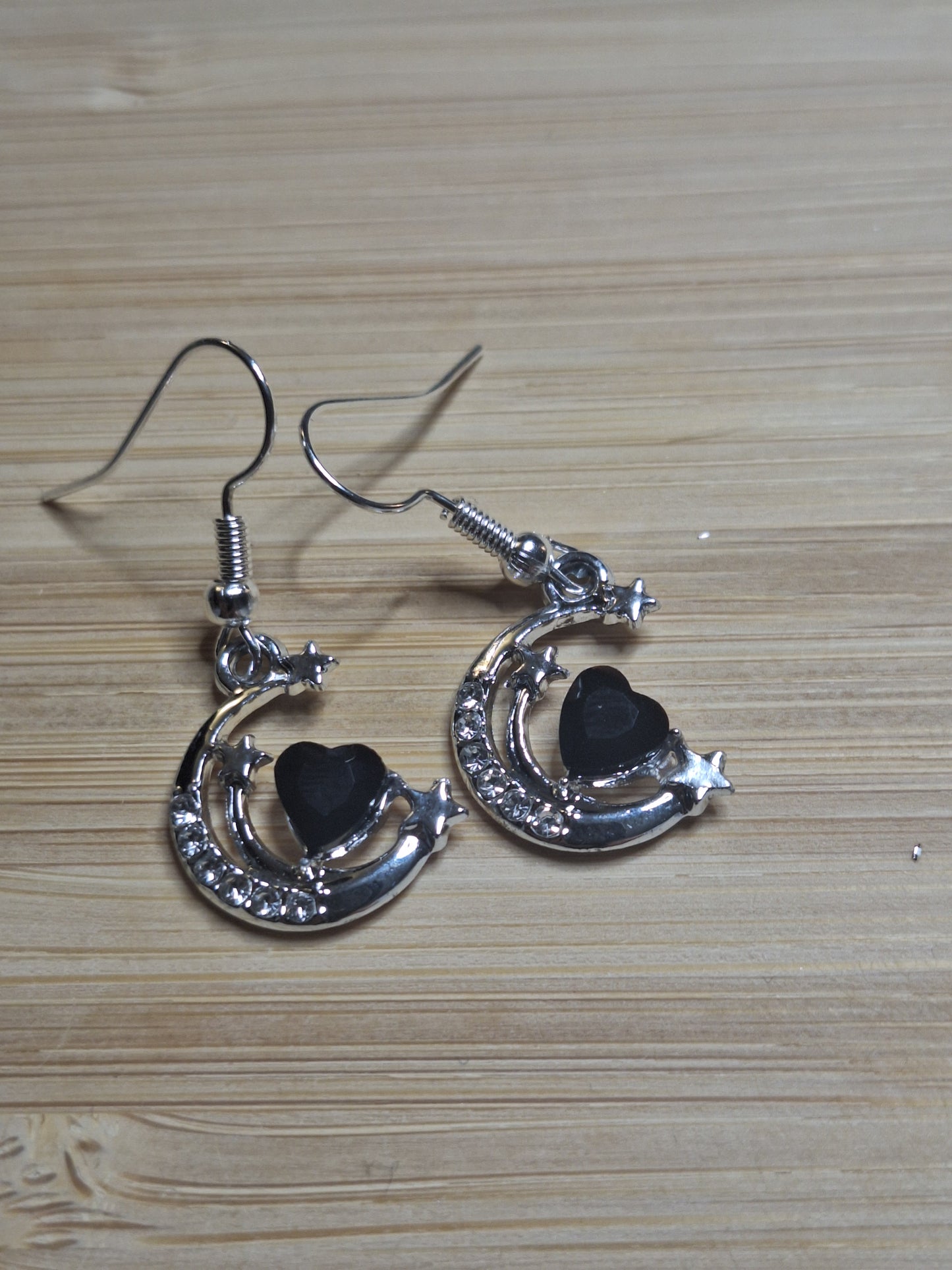 Boucles d'oreilles lune