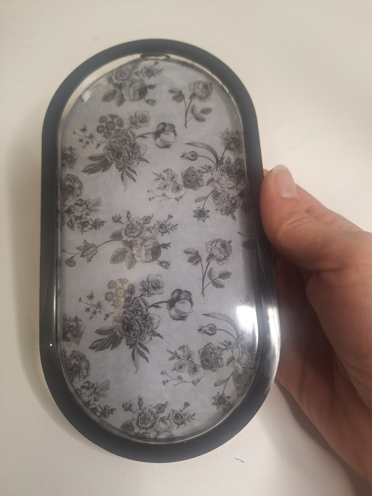 Vide poche noir et blanc