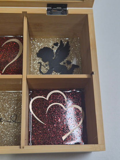 Boite à bijoux coeur