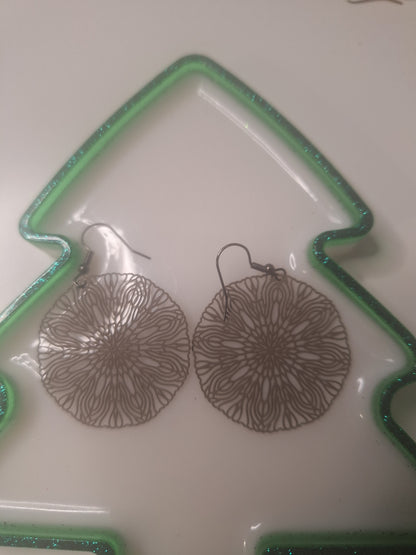 Boucles d'oreilles ronde