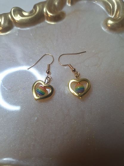 Boucles d oreilles coeur
