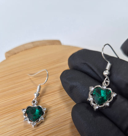Boucles d'oreilles coeur