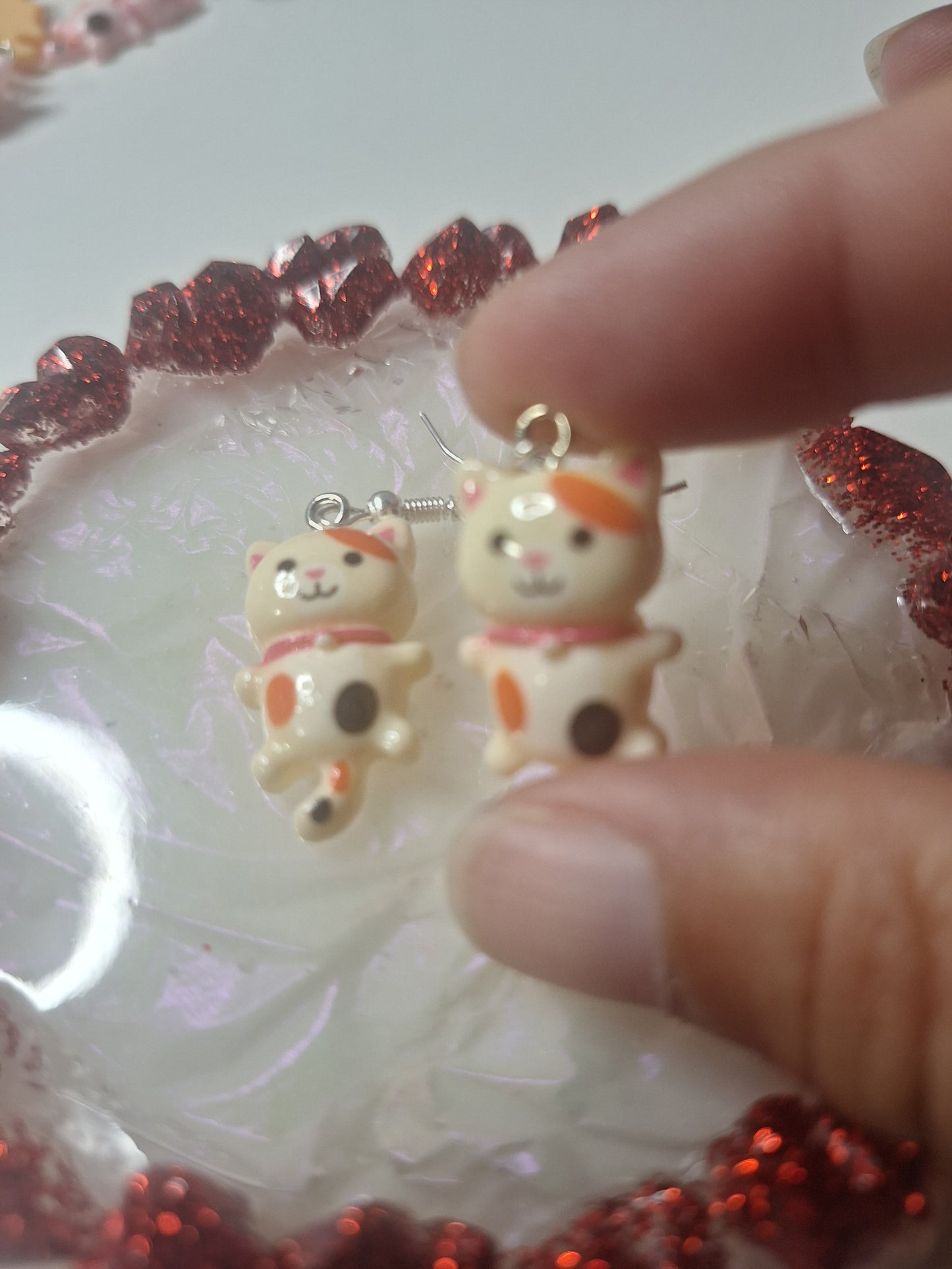Boucles d'oreilles chat 🐱