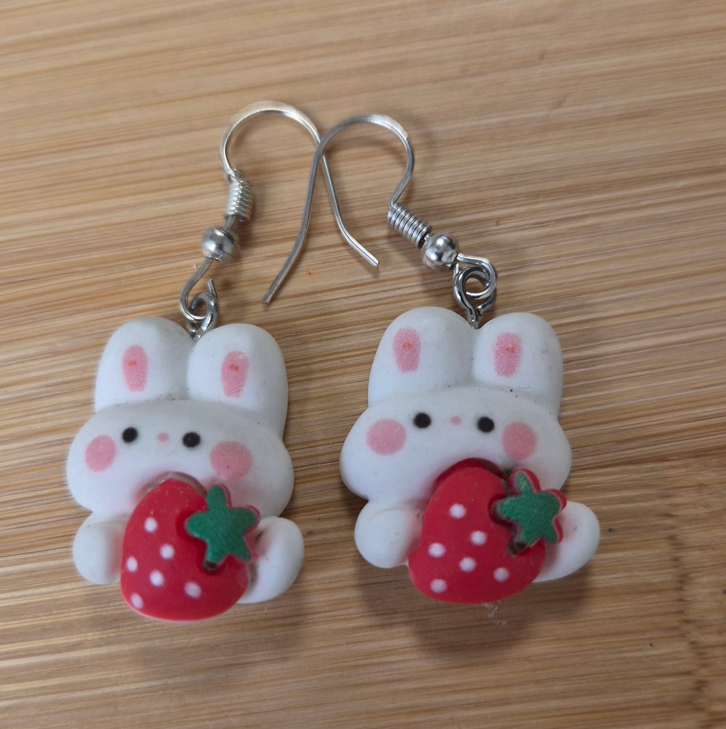 Boucles d'oreilles lapin