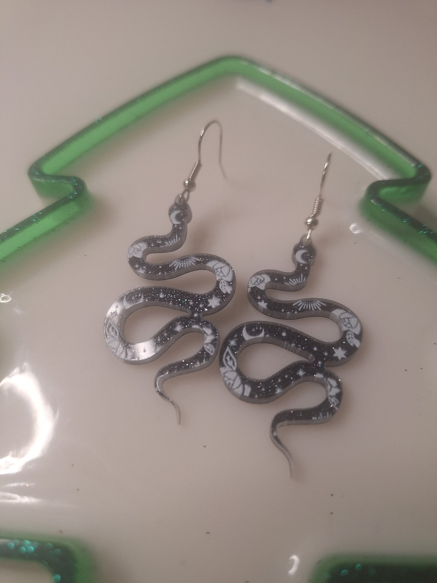 Boucles d'oreilles serpent 🐍