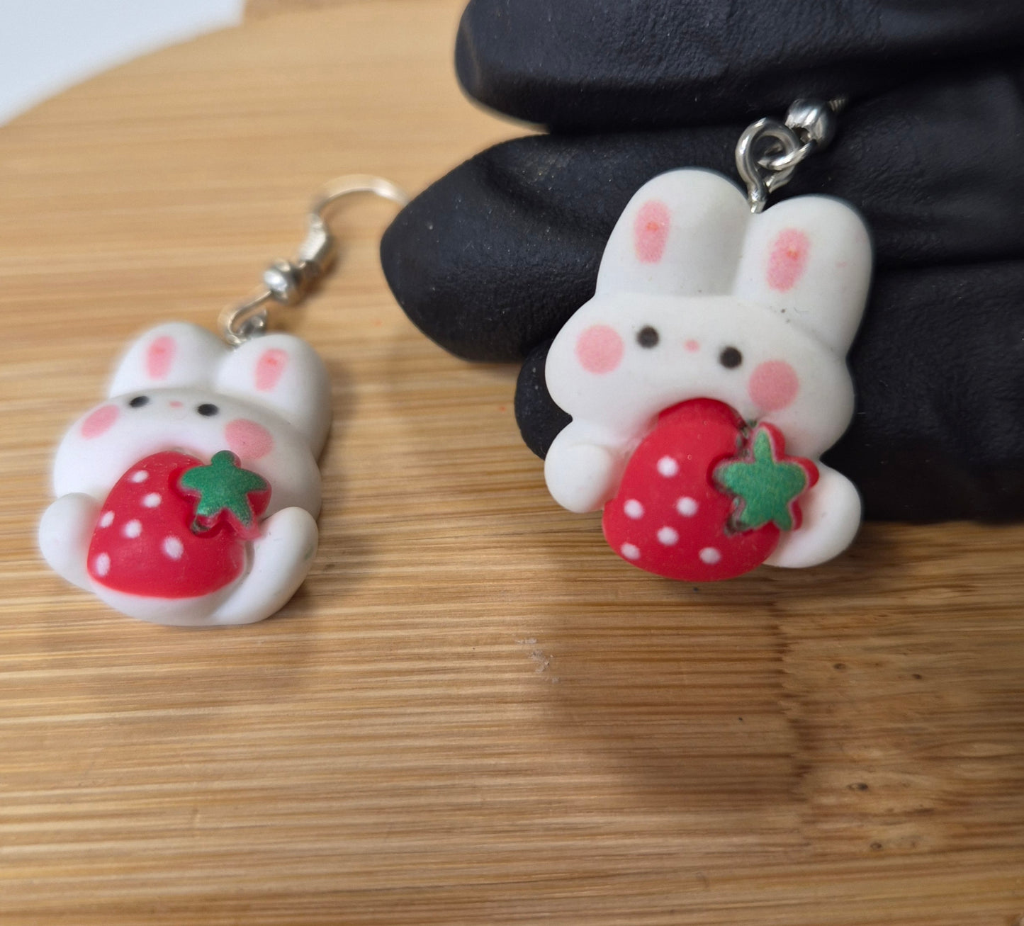 Boucles d'oreilles lapin