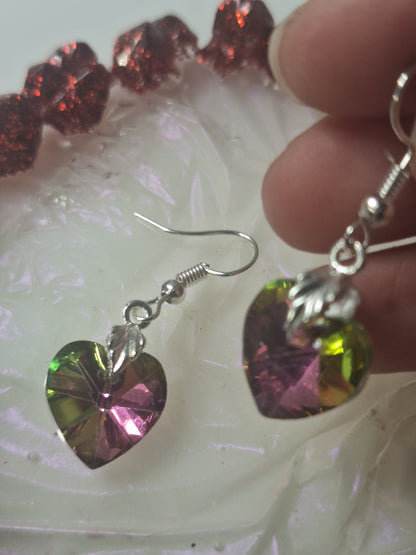 Boucles d'oreilles coeur