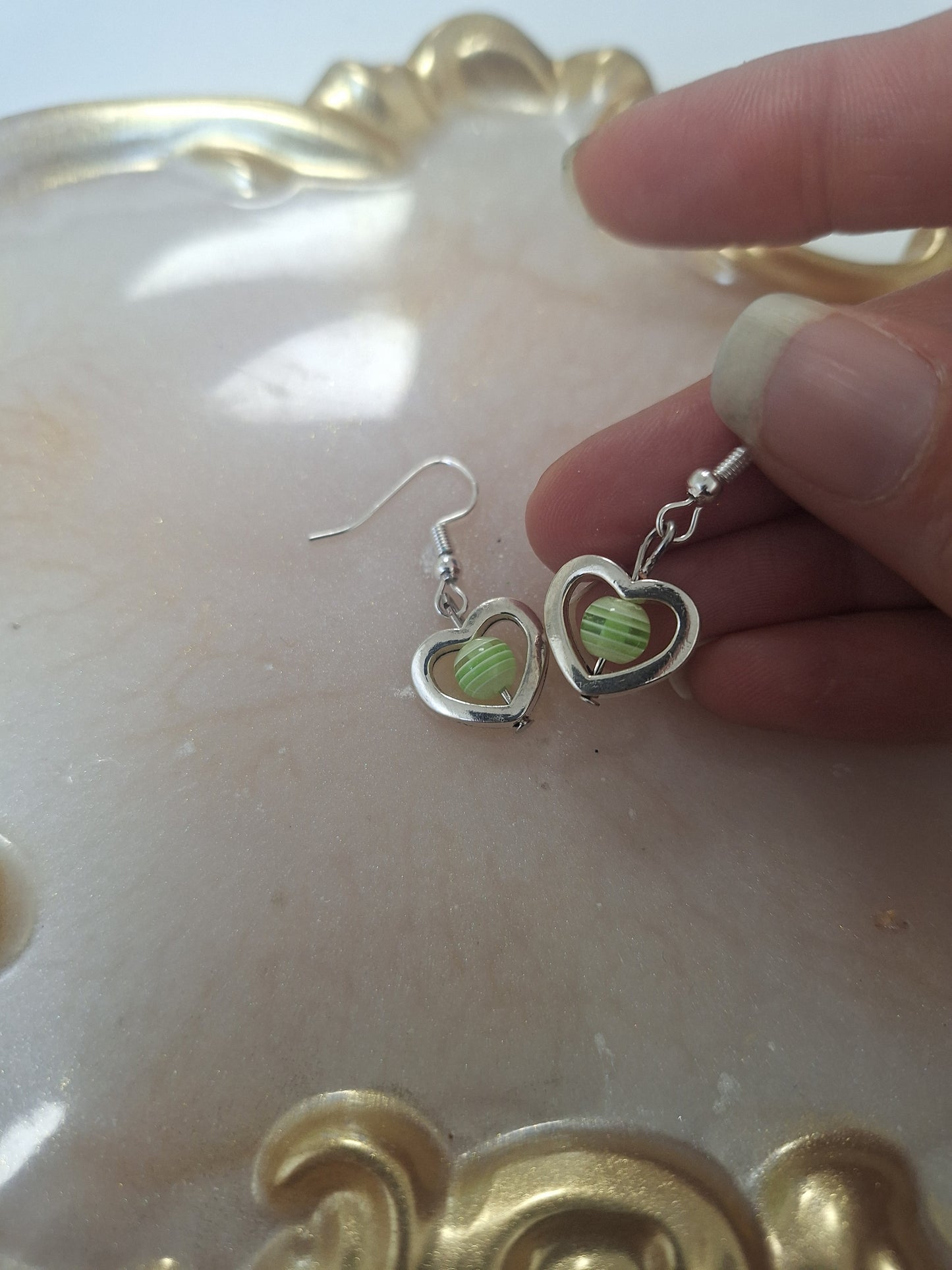 Boucles d'oreilles coeur