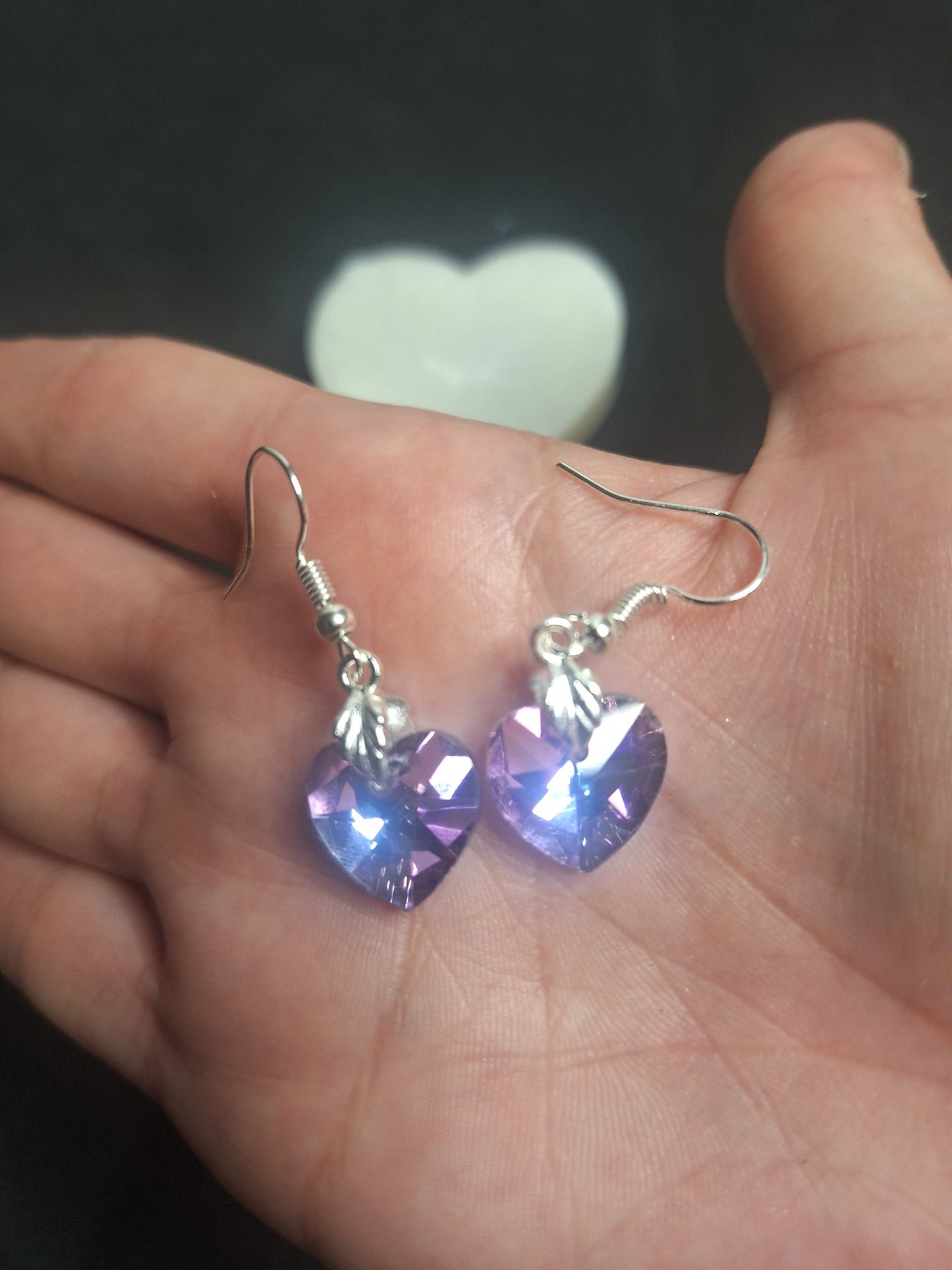 Boucles d'oreilles coeur
