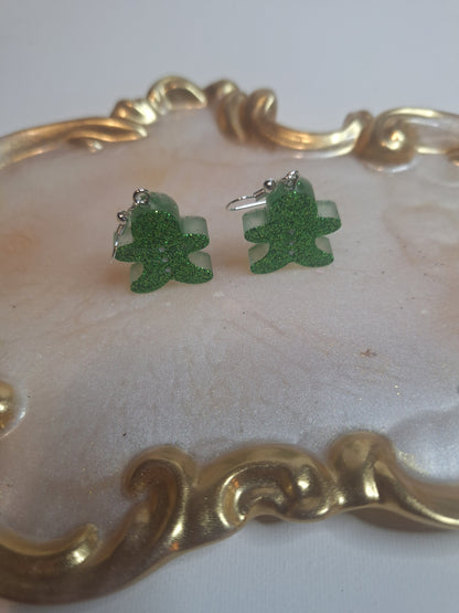 Boucles d'oreilles pain d épices