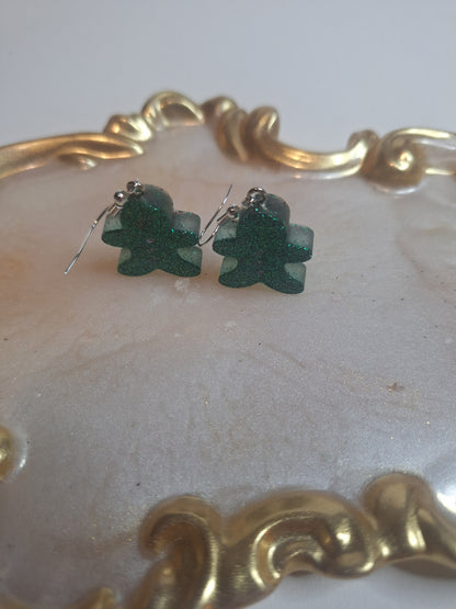 Boucles d'oreilles pain d épices