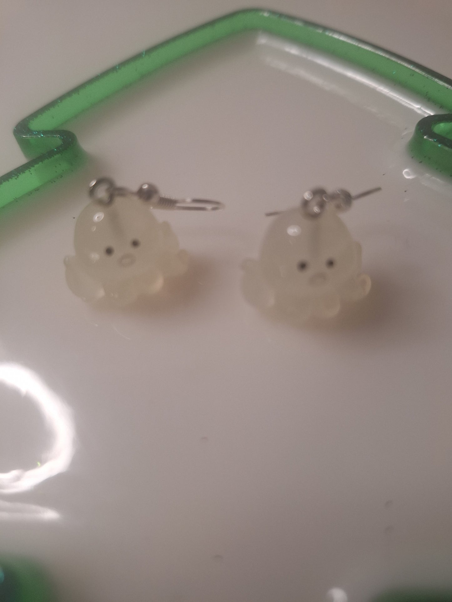 Boucles d'oreilles pieuvre