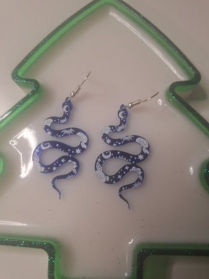 Boucles d'oreilles serpent 🐍