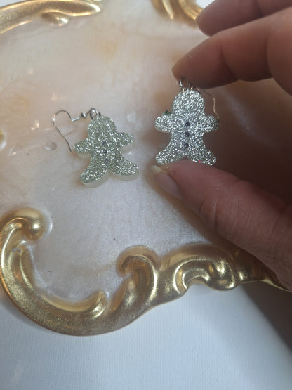 Boucles d'oreilles pain d épices