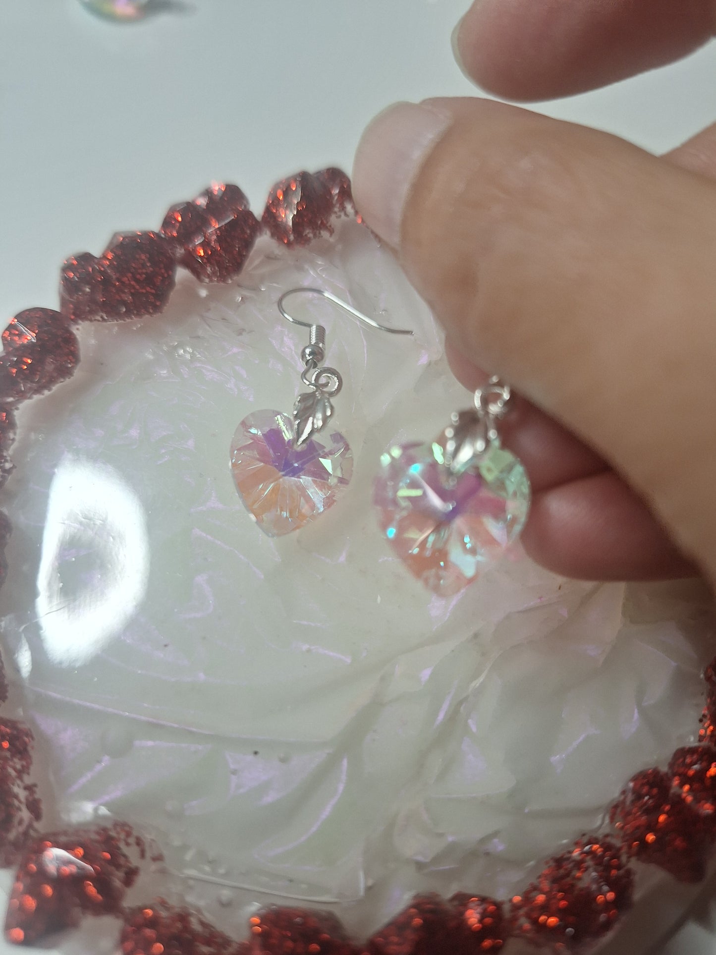 Boucles d'oreilles coeur