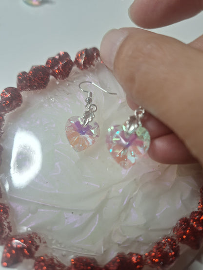 Boucles d'oreilles coeur