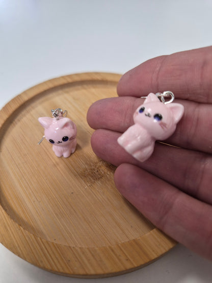 Boucles d'oreilles chat 🐱