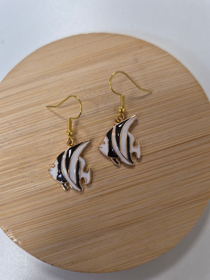 Boucles d'oreilles poissons