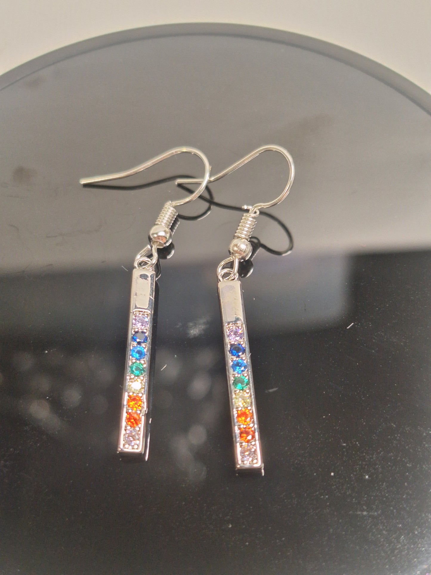 Boucles d'oreilles strass