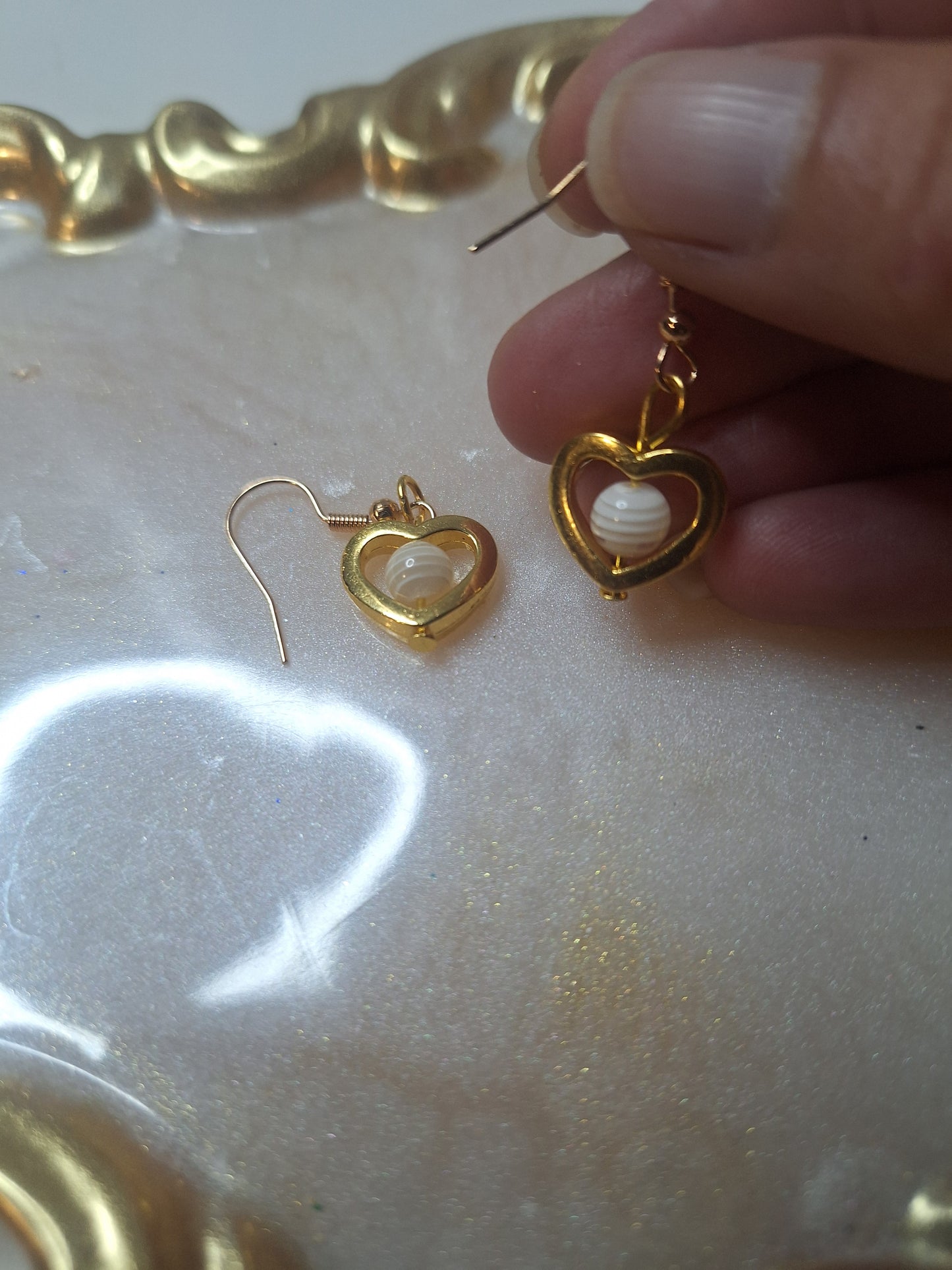 Boucles d oreilles coeur