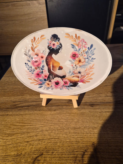 Plaque femme enceinte