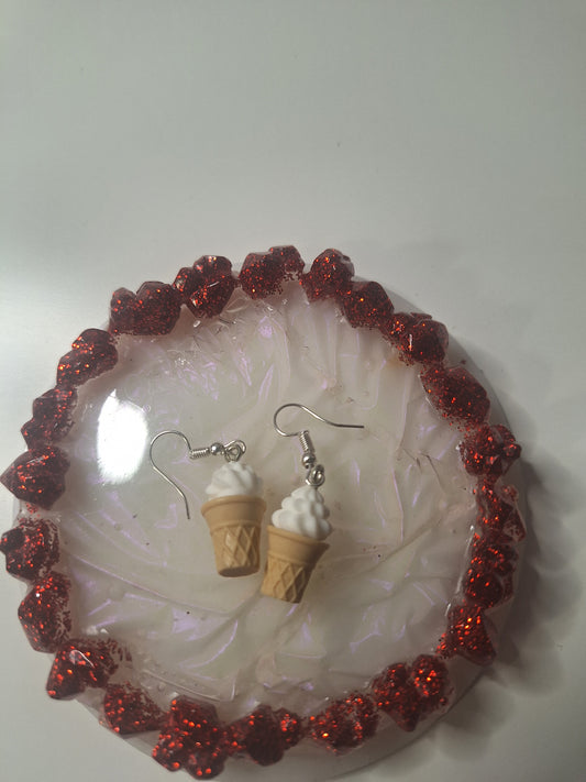 Boucles d'oreilles glace